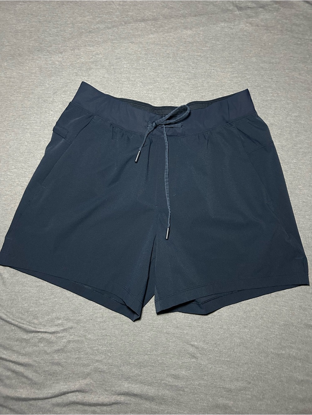 lululemon athletica Men's Navy Drawcord Performance Shorts